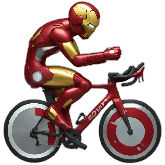 Ironman triathlon emoji
