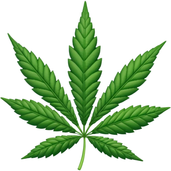 Hoja de marihuana emoji