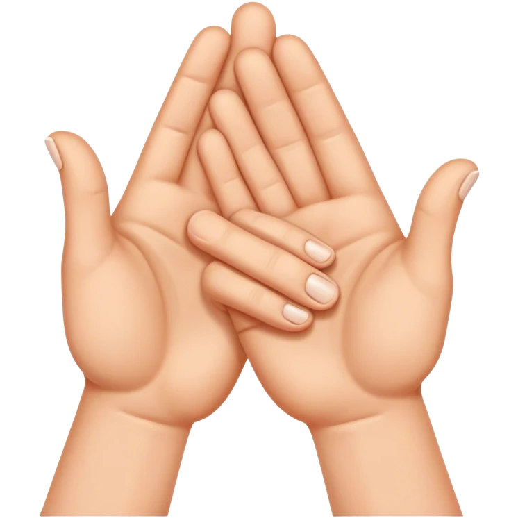 2 hands squeezing  emoji