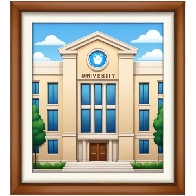 University  emoji