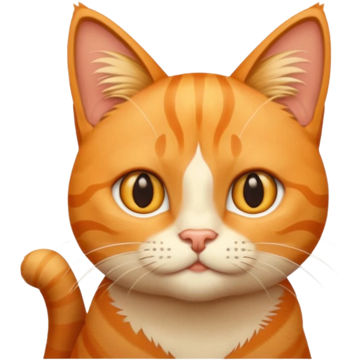 chat qui dit bonjours  emoji