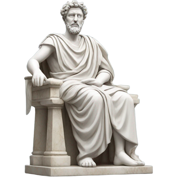marble statue of Marcus Aurelius emoji