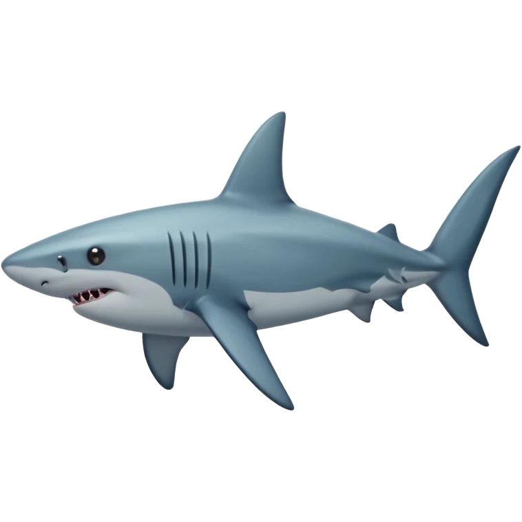 Requin avec une étoile dans 1 oeil emoji