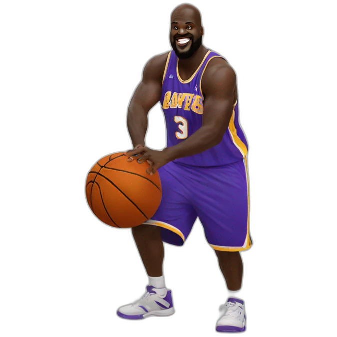 shaq spinning basketball emoji