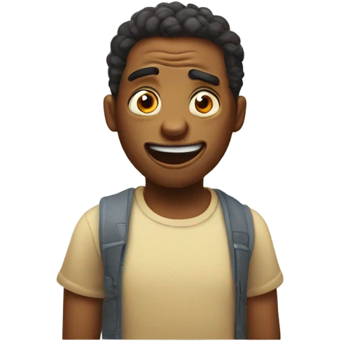 Mad funny emoji