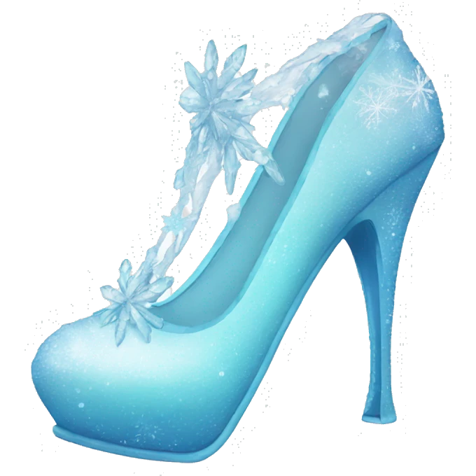 frozen elsa shoe emoji