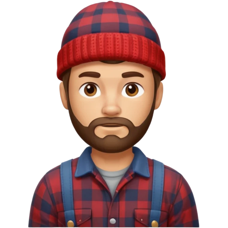 lumberjack man emoji