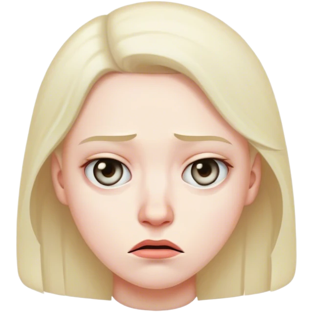 Unamused emoji