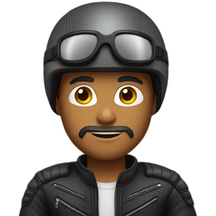 Biker emoji