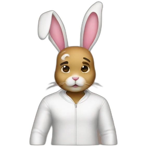Bad bunny emoji