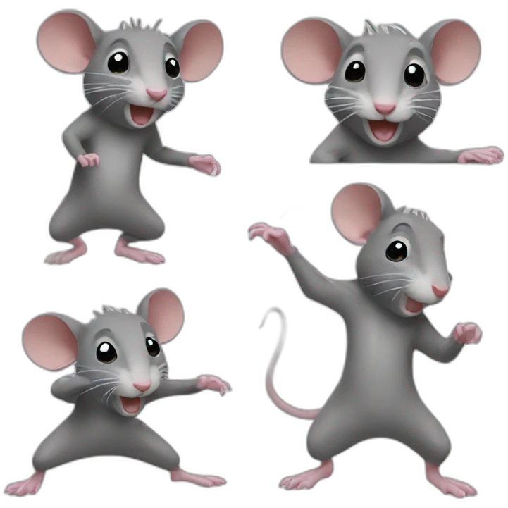 rat who dance  emoji