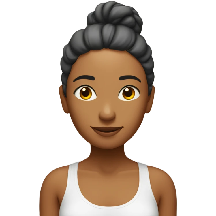 Une femme qui fais du yoga  emoji