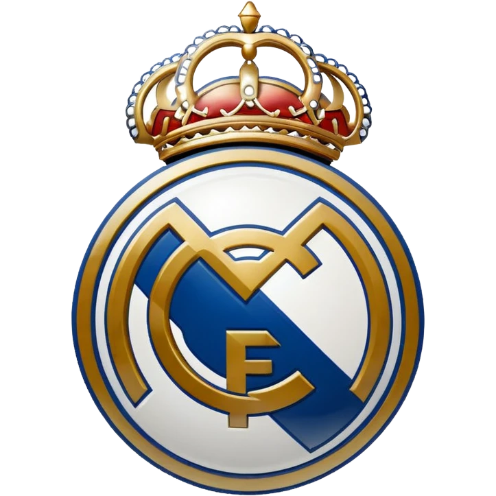 I want an emoji of real madrid logo of football and it should look realistic emoji