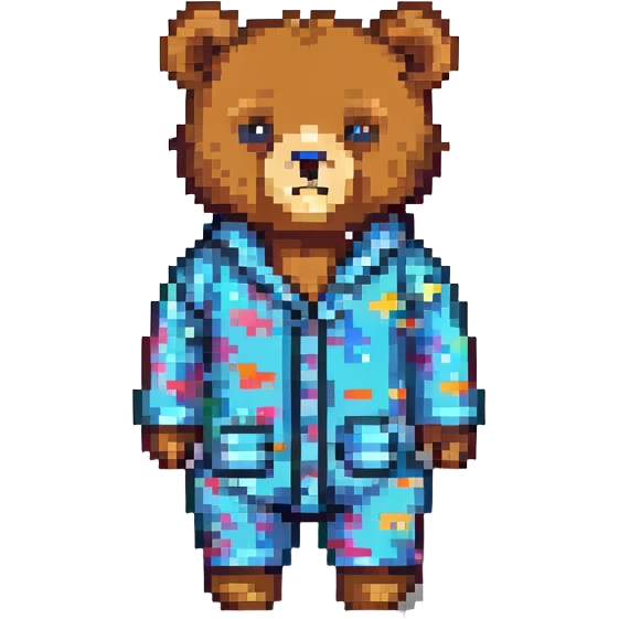 bear in pajamas emoji