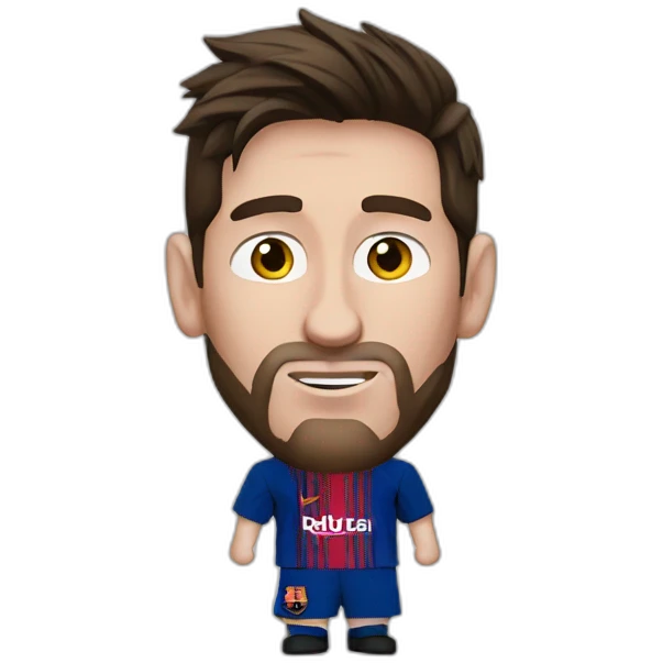 Messi fumando  emoji