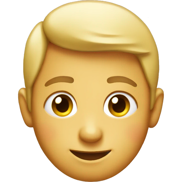 classic emoji face with stars as ears emoji