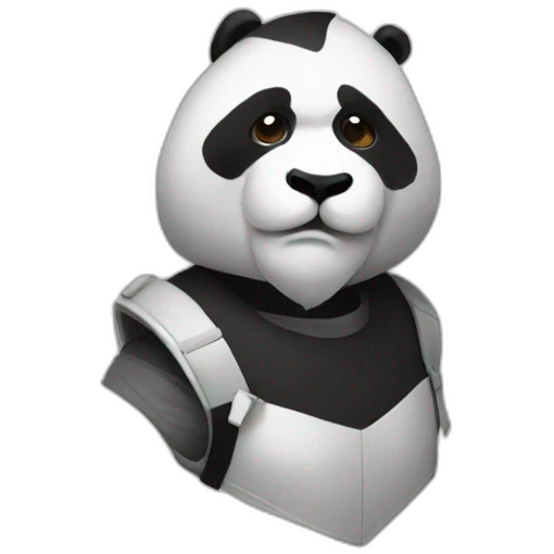 Cro, panda mask emoji