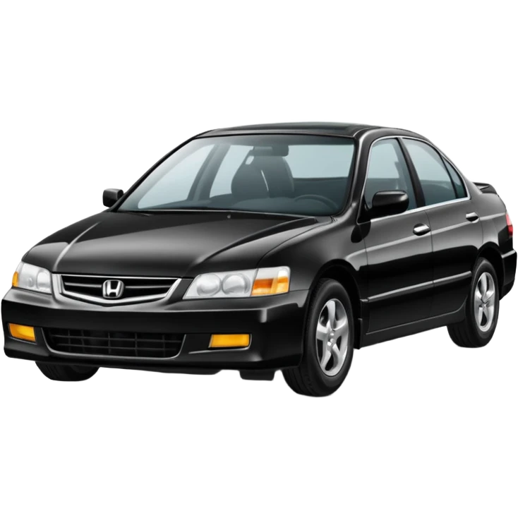 96 Black honda accord emoji