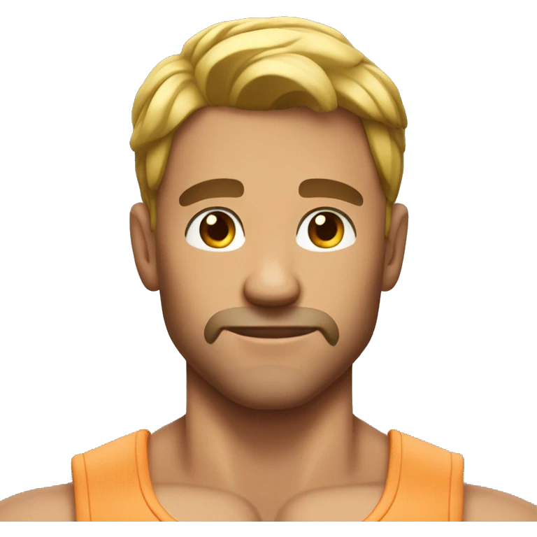 handsome muscular man emoji