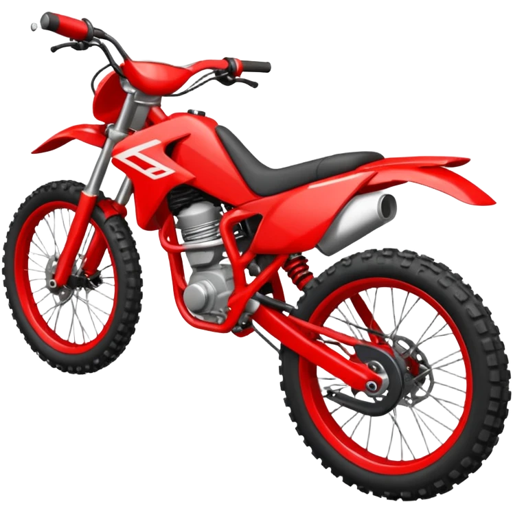 red enduro bike emoji