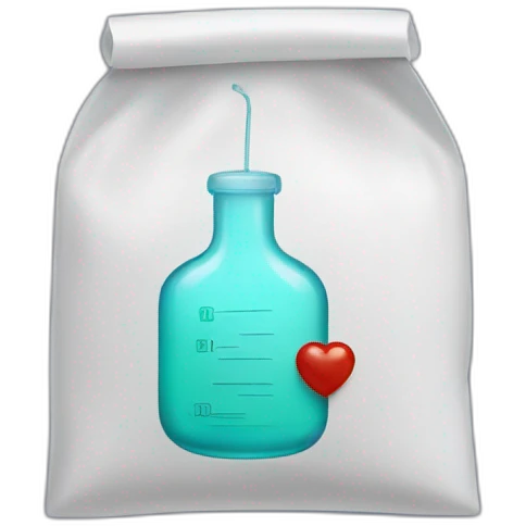 infusion bag medicine emoji