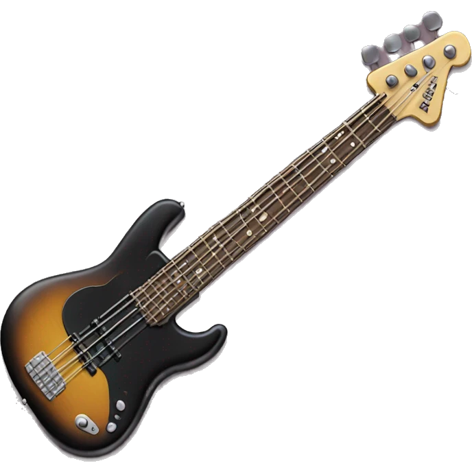 Bass guitar emoji