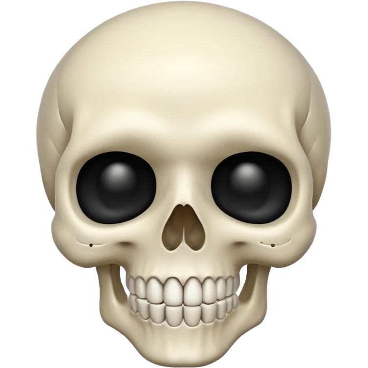 Create a skull on :) emoji