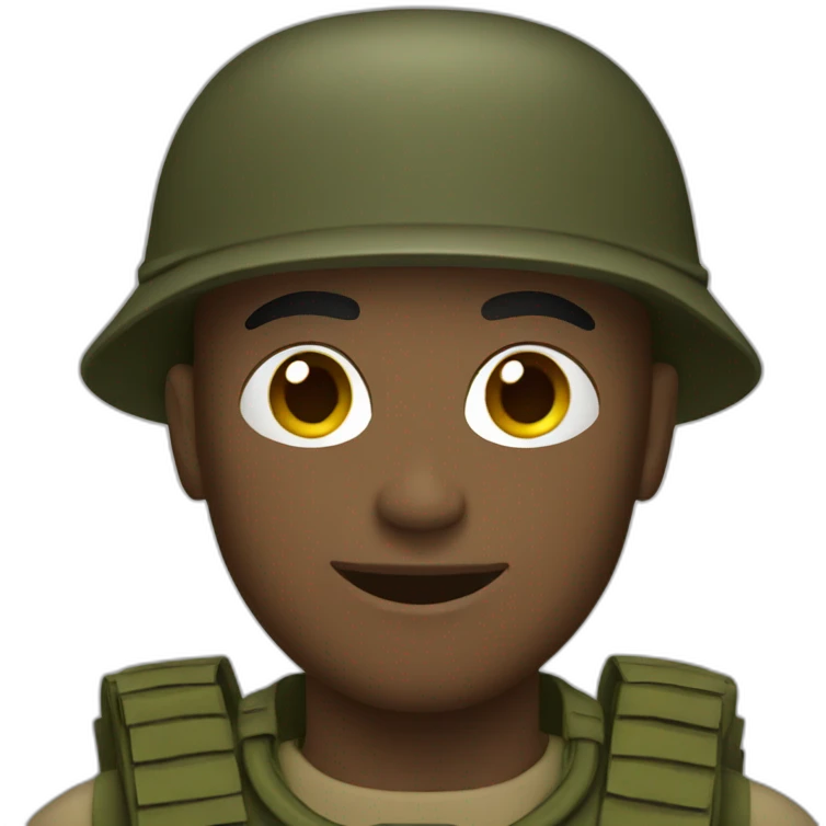 Soldier emoji