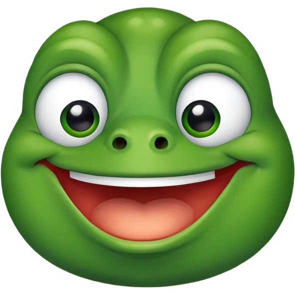 Happy pepe emoji