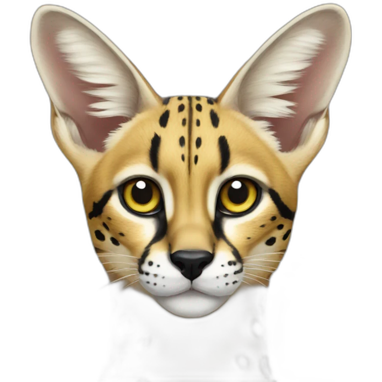 Serval emoji