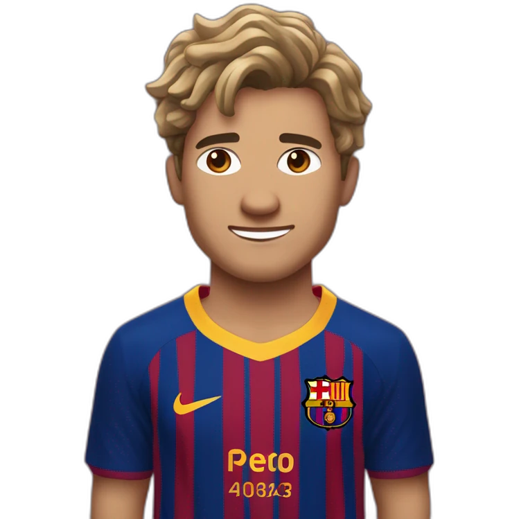 jude bellingham with barça shirt emoji