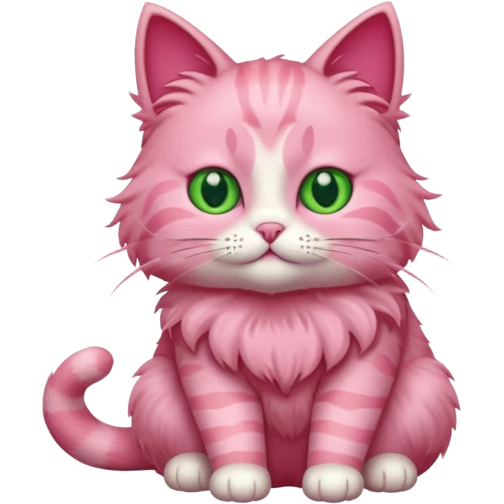 pink cat emoji