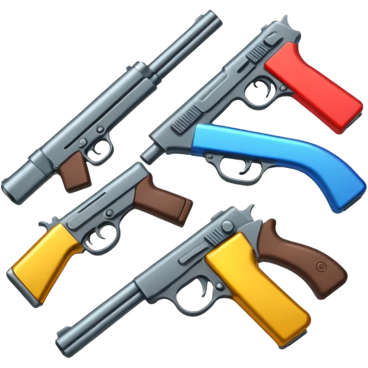 pile of guns emoji