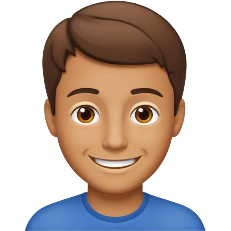 Fat tan man emoji emoji