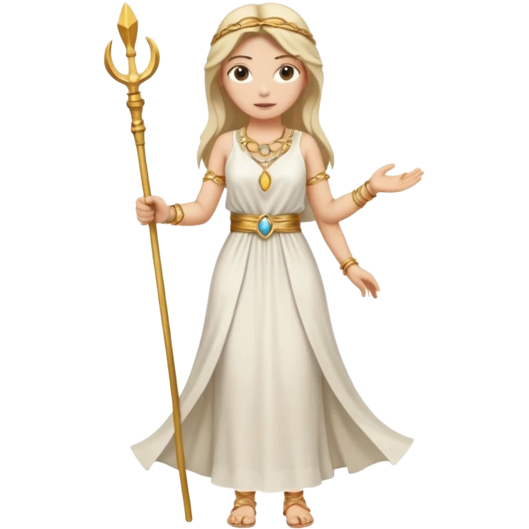 diosa tanit de cuerpo completo emoji