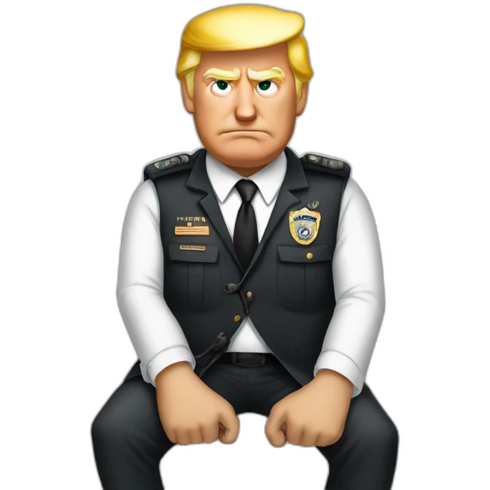 trump-in-handcuffs emoji