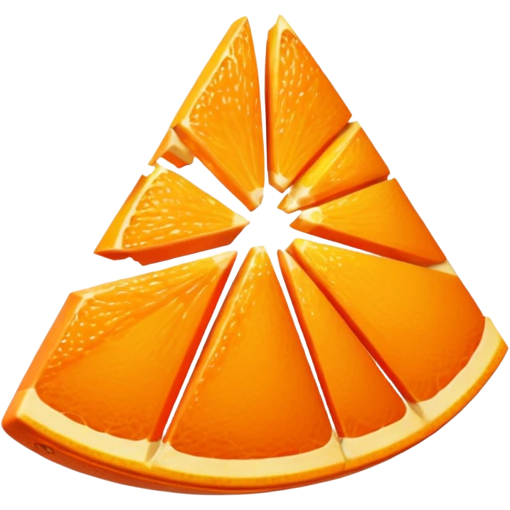 orange wedge emoji