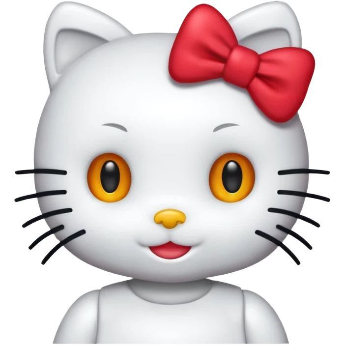 Hello kitty emoji