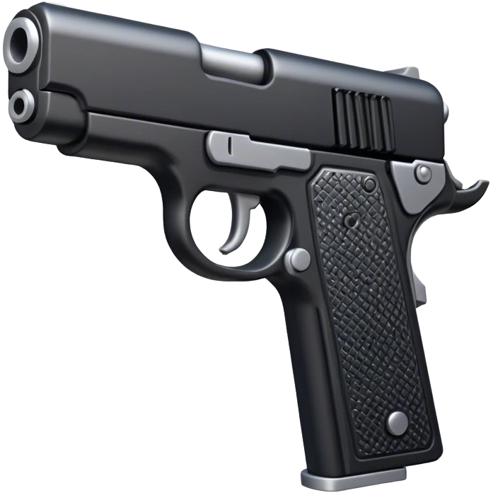 3-d printed gun emoji
