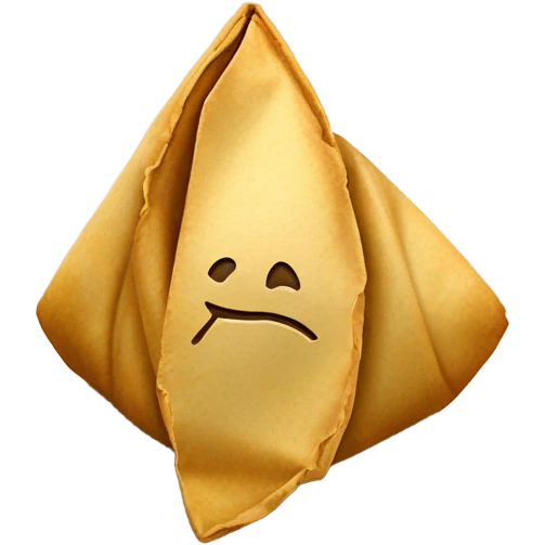 sad fortune cookie emoji
