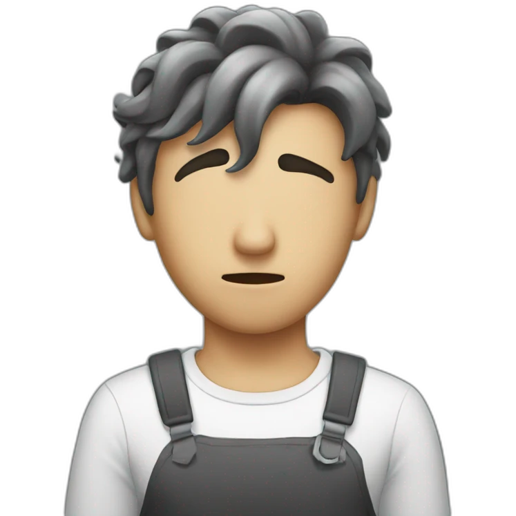 no brain man emoji