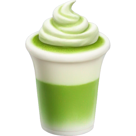 Matcha latte emoji