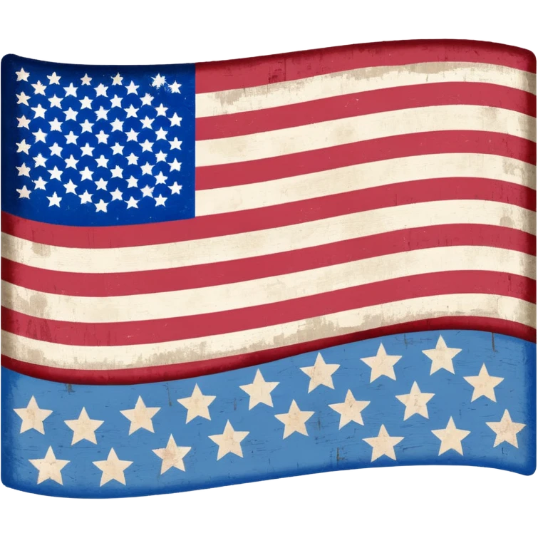 upside down American flag emoji