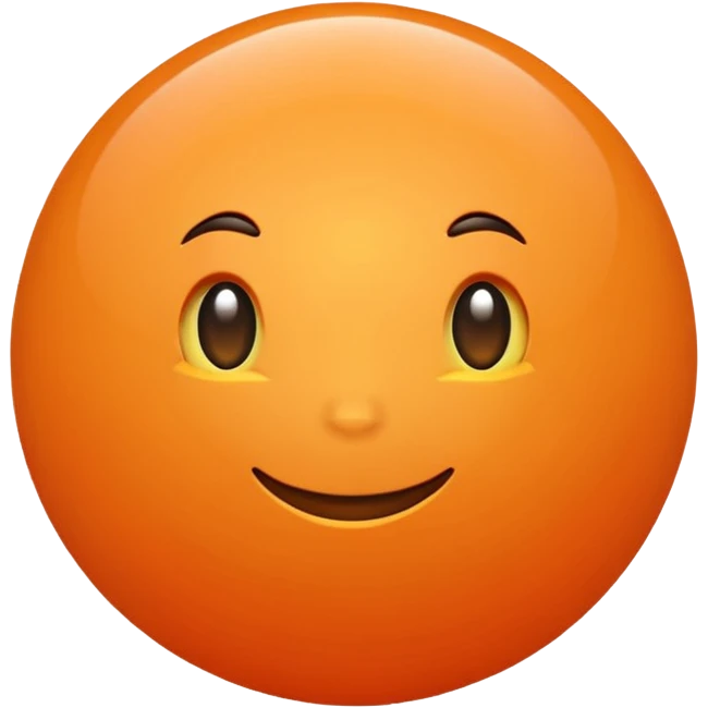 orange emoji