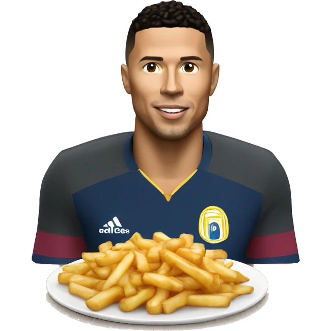 Poutine parle à Ronaldo  emoji
