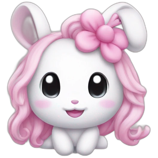 My melody unicorn emoji