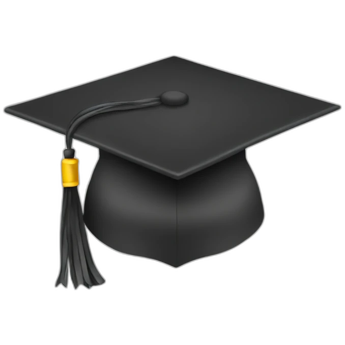 graduation cap emoji