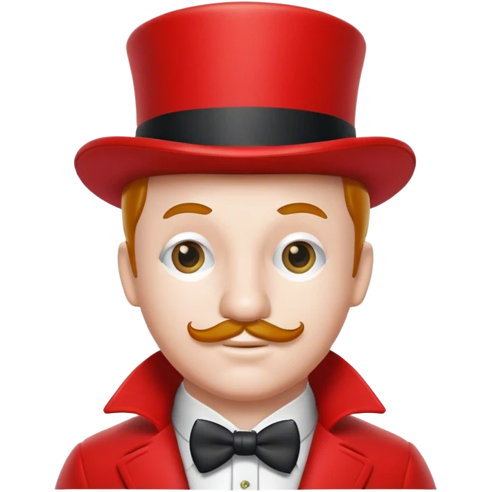 monopoly guy in red coat emoji