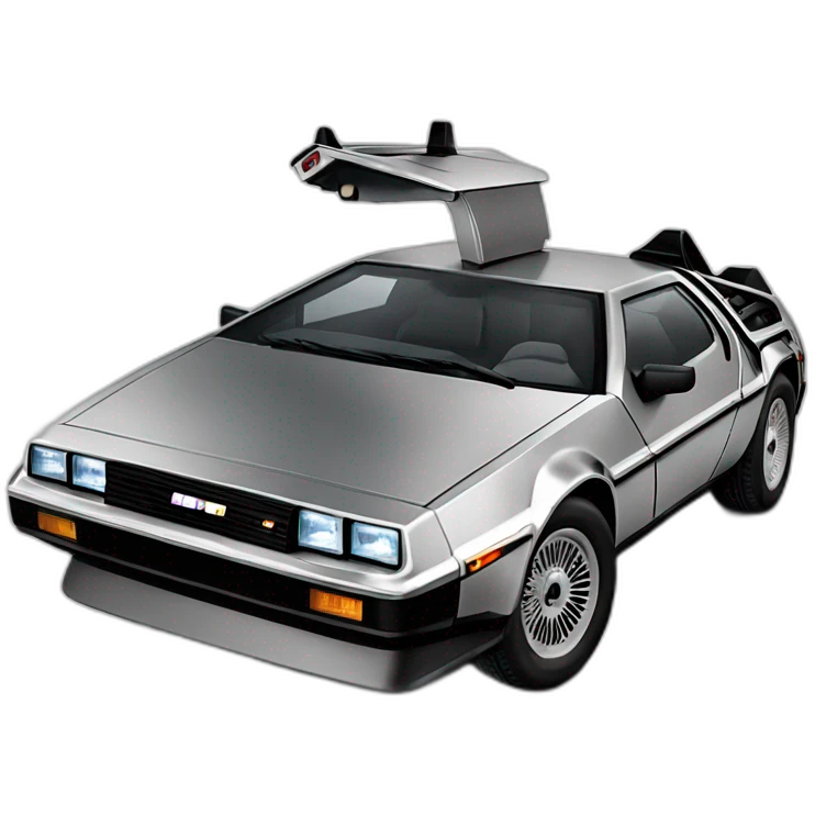 DeLorean DMC-12 emoji
