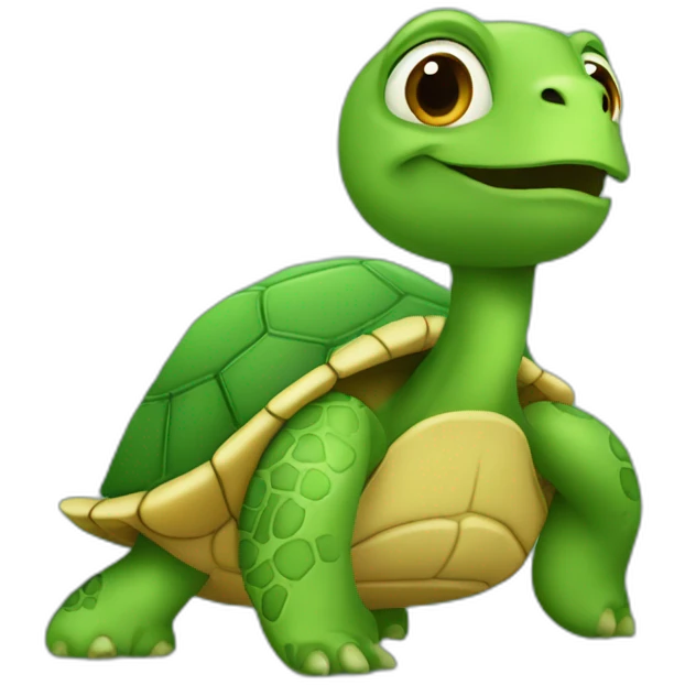 ralph otto as a turtle emoji